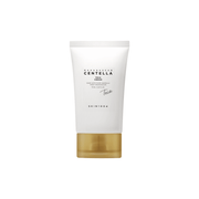 SKIN1004 Madagascar Centella Teca Cream 75ml face moisturizer in a white jar with a green label and lid, designed for soothing skin.