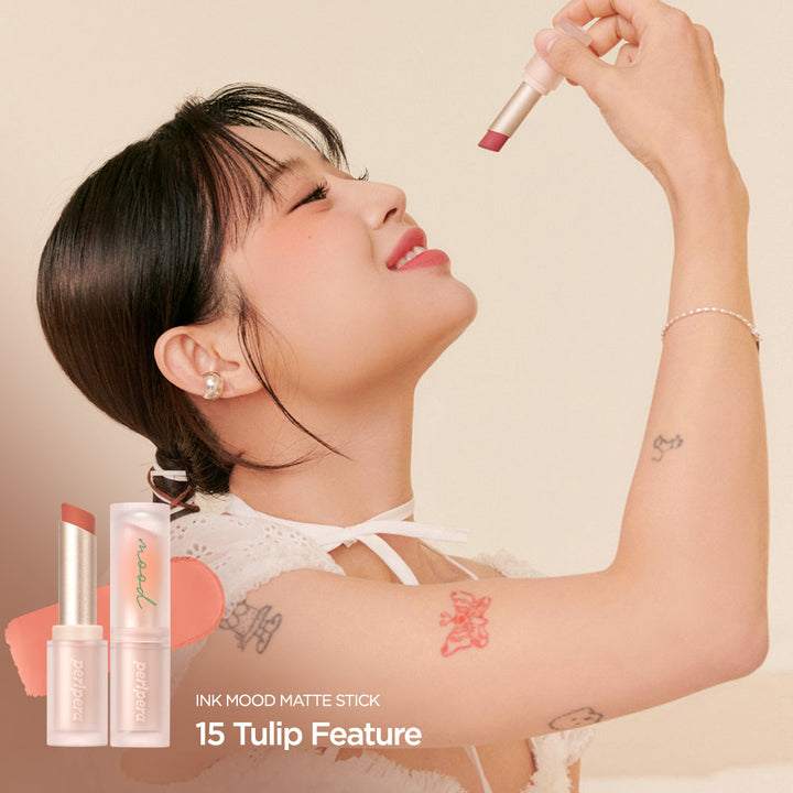 Peripera Ink Mood Matte Stick Tulipology Collection (2 Colours Available) - Shop K-Beauty in Australia