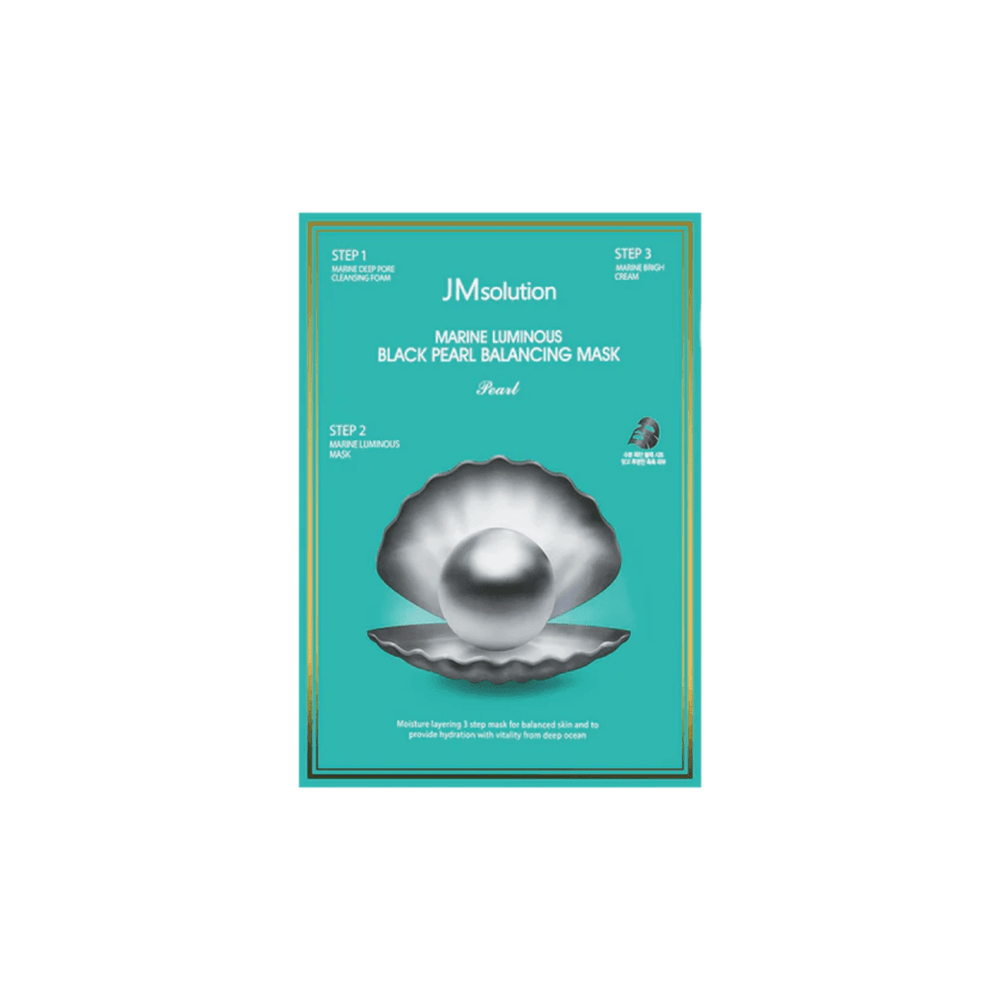 Marine Luminous Black Pearls Moisture Balancing Mask Box Pearl [10pcs]