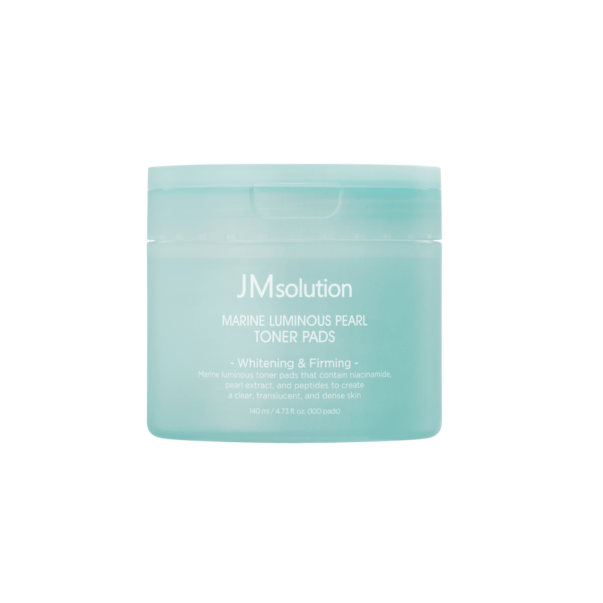 JMsolution Marine Luminous Pearl Toner Pads [100 Pads] | La Cosmetique