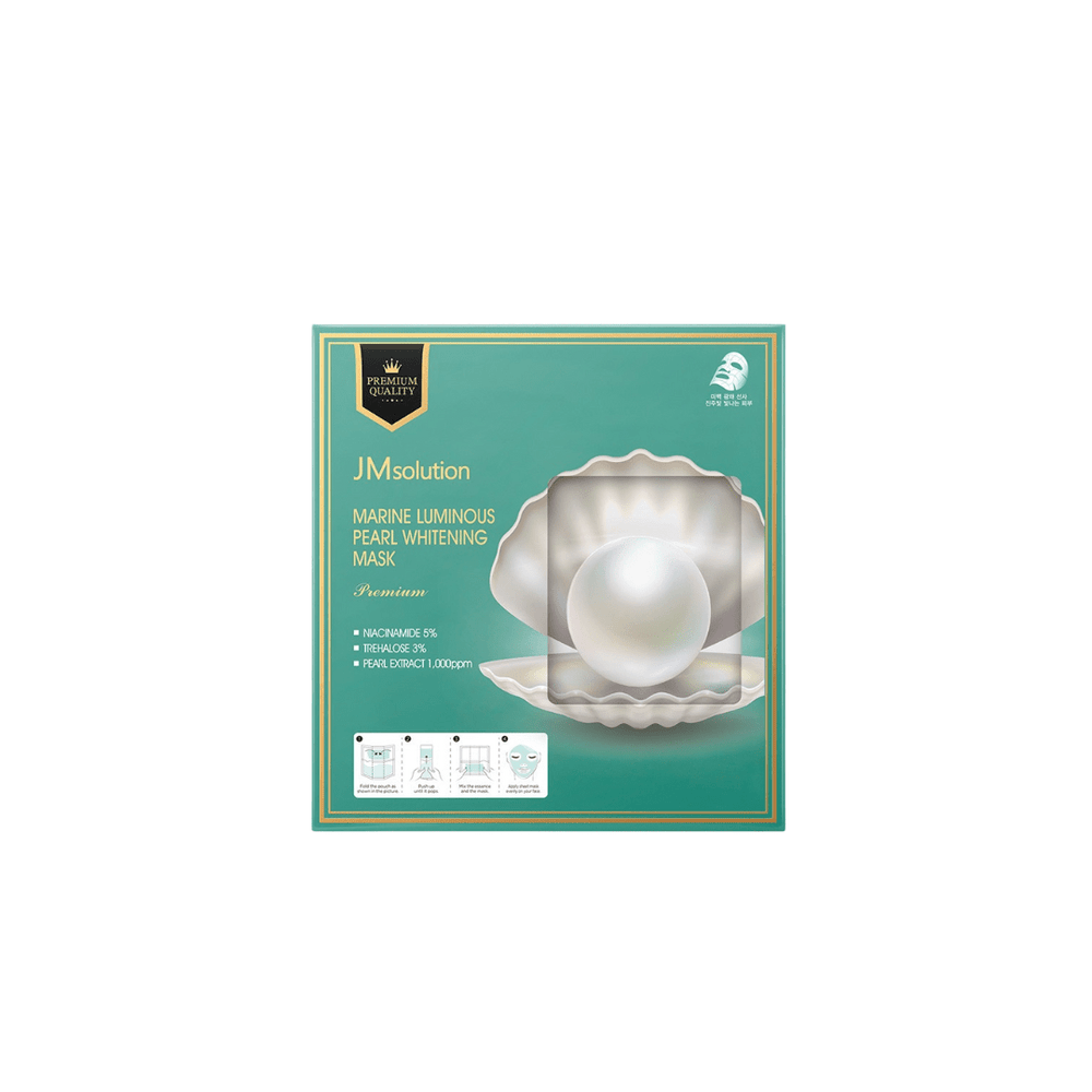 Marine Luminous Pearl Whitening Mask Box Premium [5pcs]