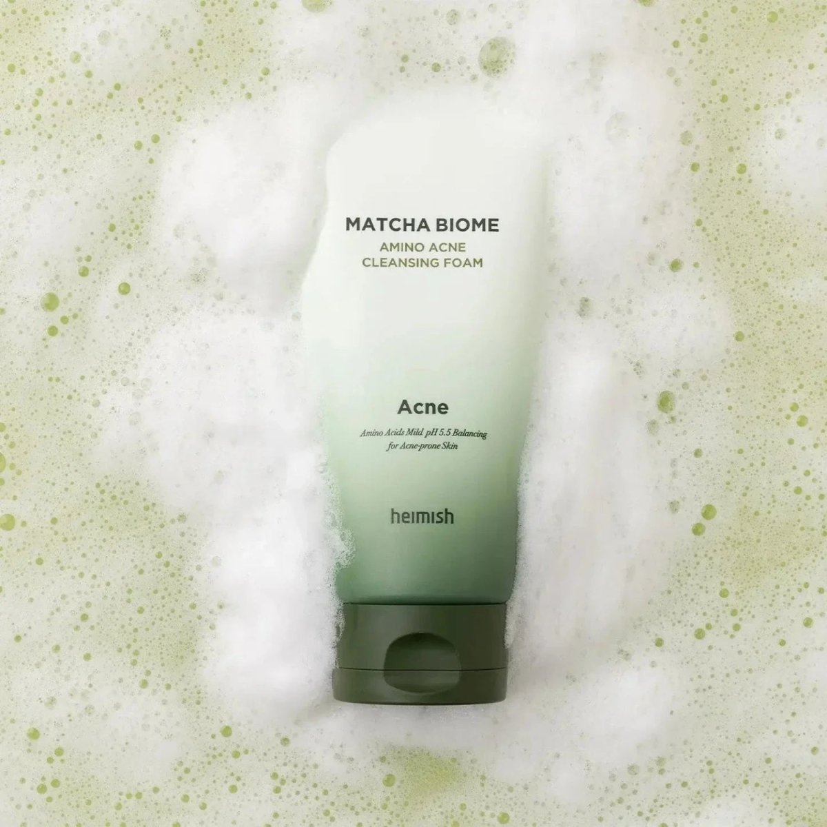Heimish Matcha Biome Amino Acne Cleansing Foam 150g | La Cosmetique