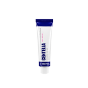 Medipeel Centella Mezzo Cream 30ml face moisturizer in a white tube with green accents, suitable for soothing and hydrating skin.