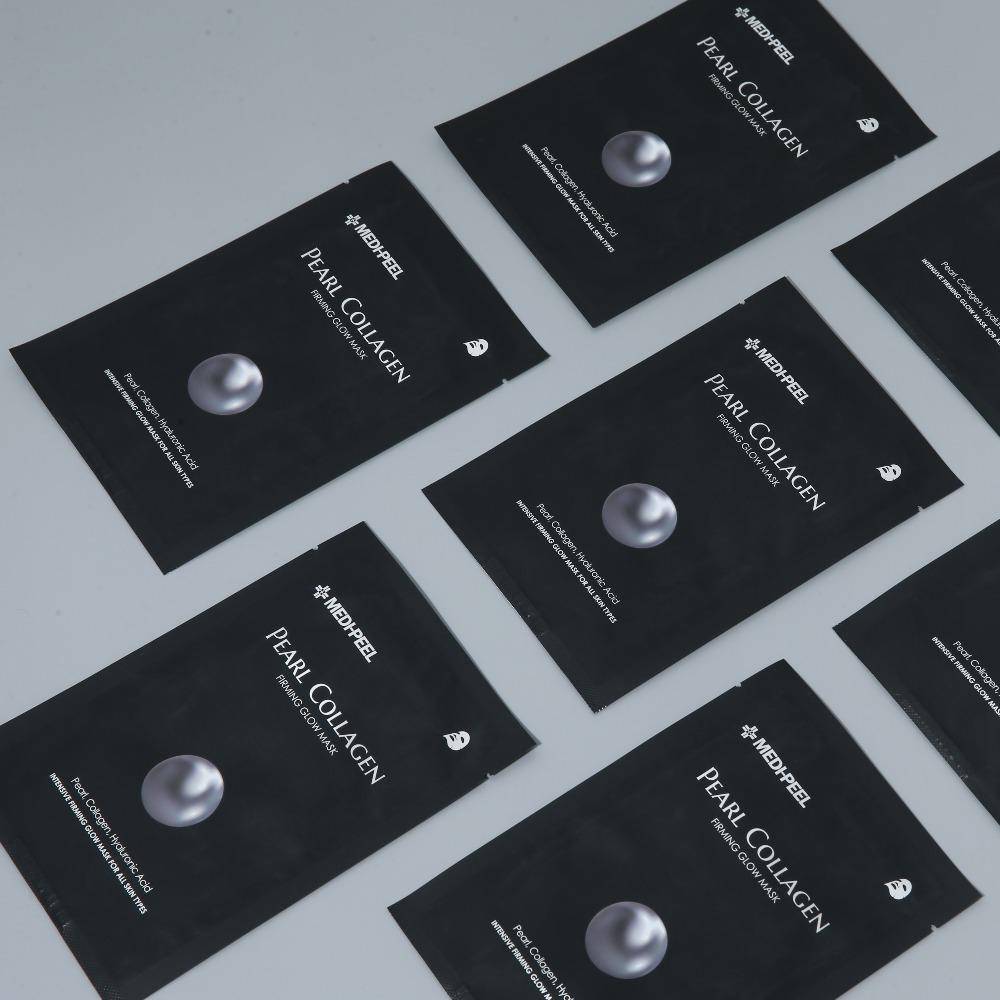 MEDI-PEELPearl Collagen Firming Glow Mask 25ml x 10ea  - La Cosmetique