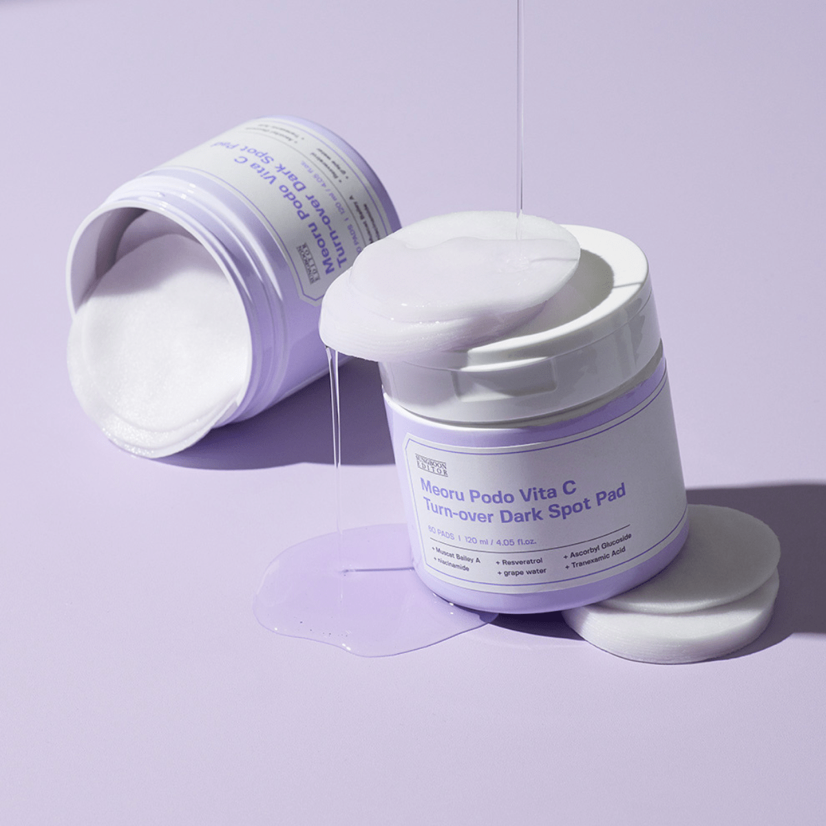 Sungboon Editor Meoru Podo Vita C Turn - Over Dark Spot Pad 60pcs | La Cosmetique