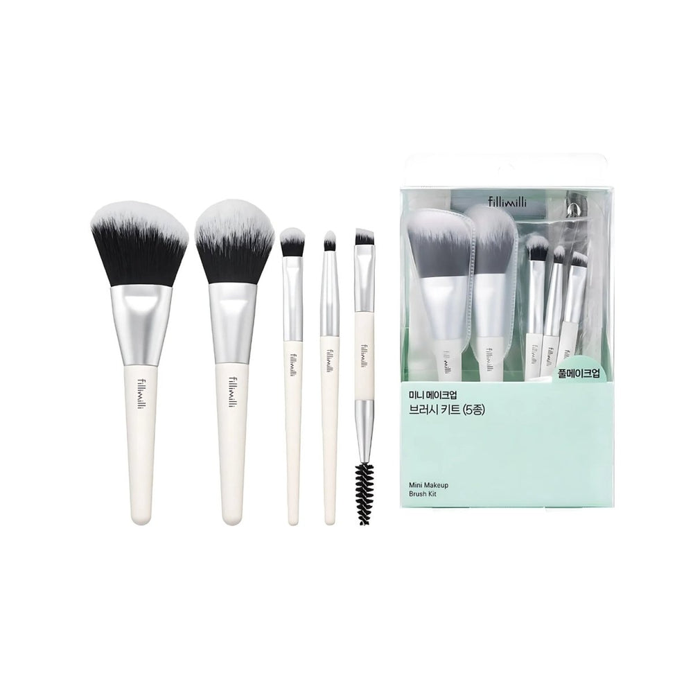 Mini Makeup Brush Kit [5pcs]