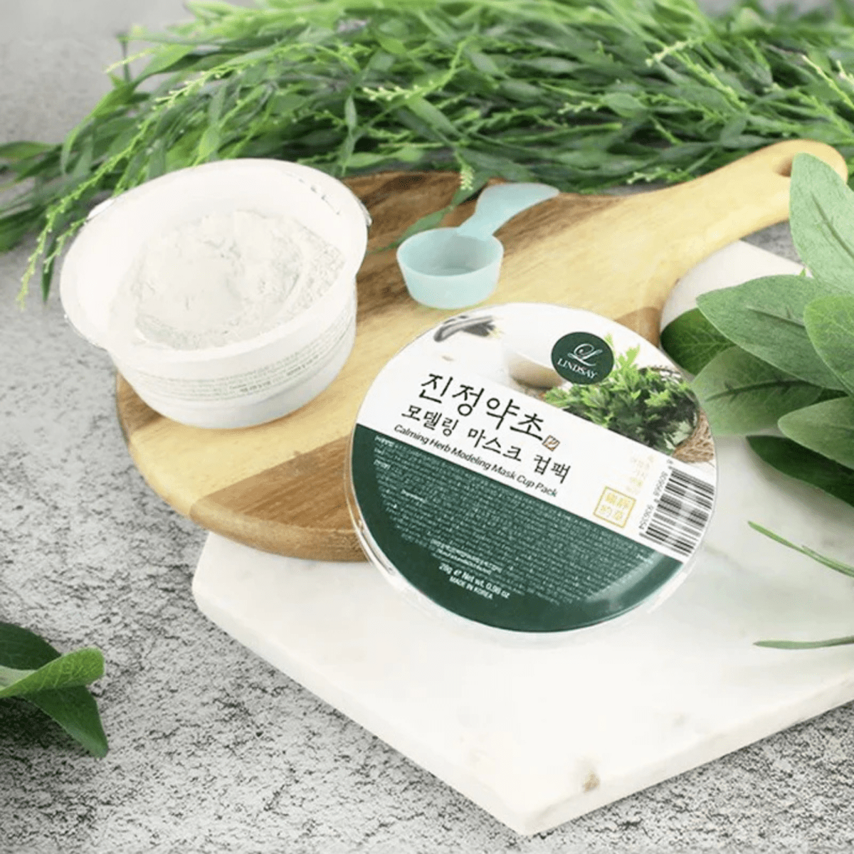 Lindsay Modeling Mask Cup Pack Calming Herb | La Cosmetique