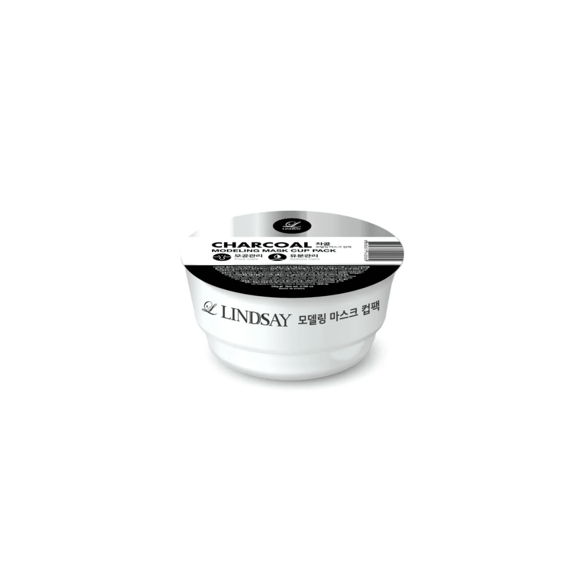 Lindsay Modeling Mask Cup Pack Charcoal | La Cosmetique