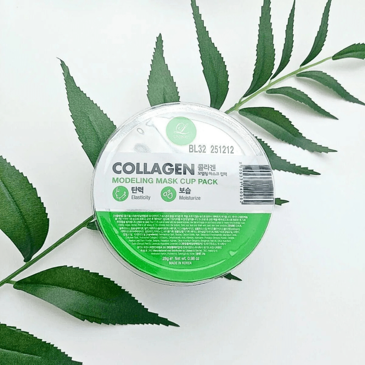 Lindsay Modeling Mask Cup Pack Collagen | La Cosmetique