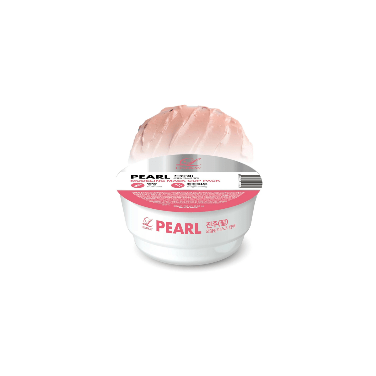 Lindsay Modeling Mask Cup Pack Pearl | La Cosmetique