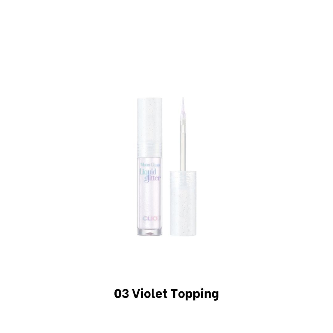 Clio Moon Glass Liquid Glitter [Sweet Cloud] | La Cosmetique