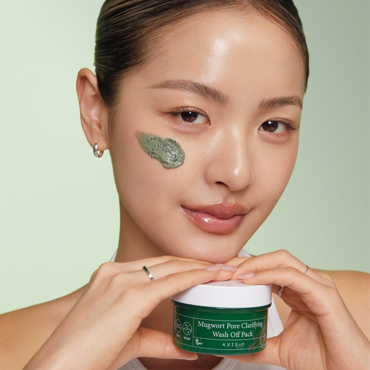 Axis-Y Mugwort Pore Clarifying Wash Off Pack [100ml] | La Cosmetique
