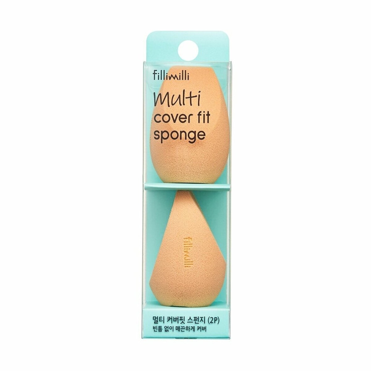 Fillimilli Multi Cover Fit Sponge [2pcs] | La Cosmetique