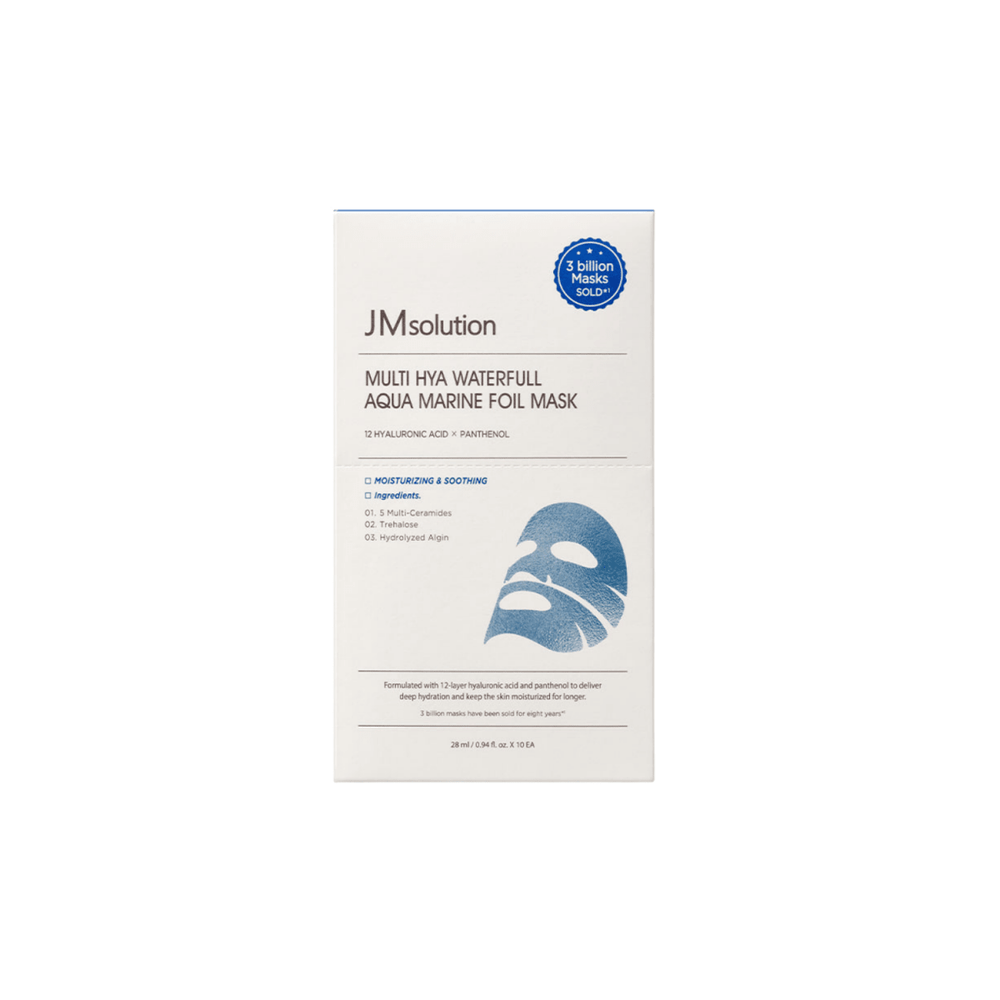 Multi Hya Waterfull Aqua Marine Foil Mask Box [10pcs]
