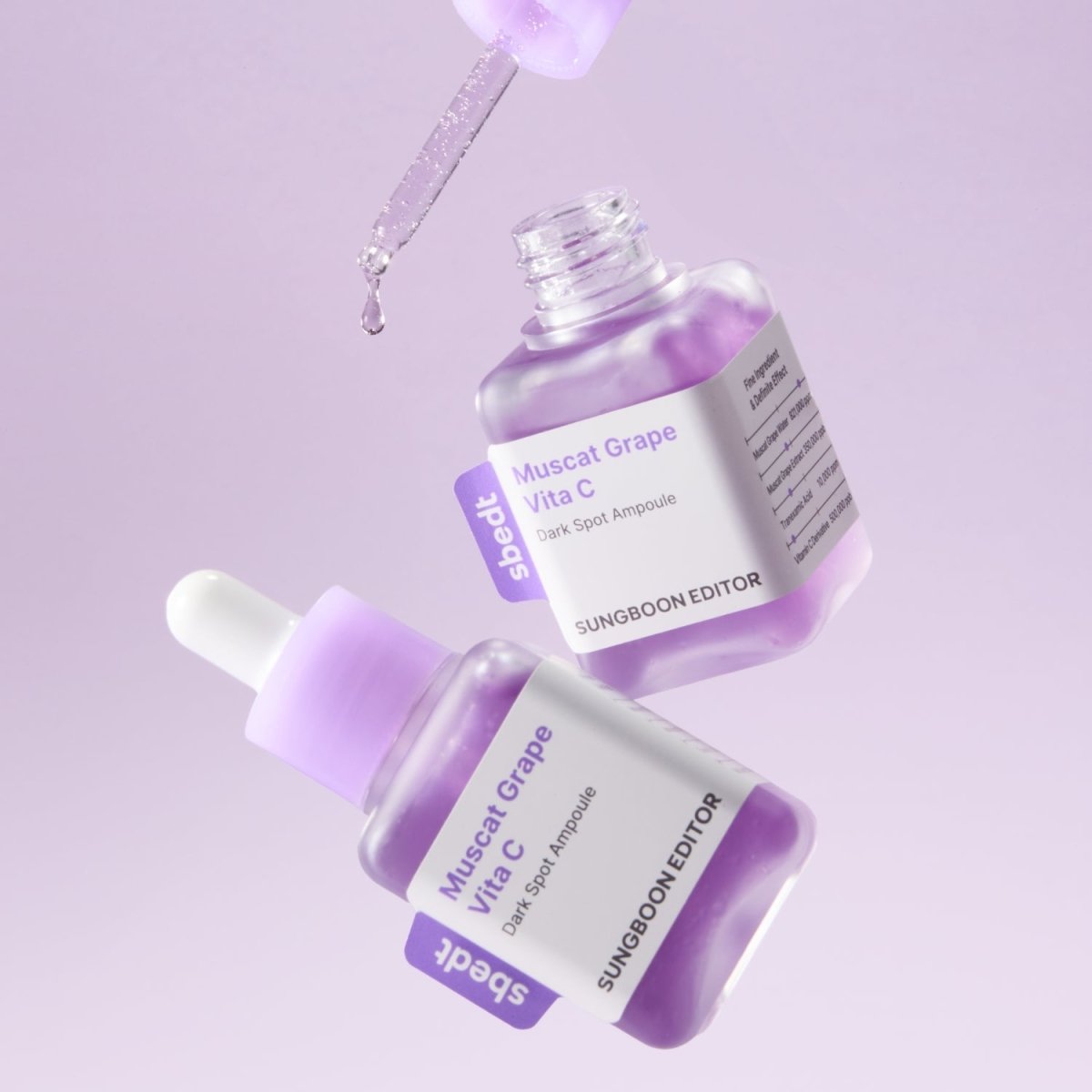 Sungboon Editor Muscat Grape Vita C Brightening Ampoule 40ml | La Cosmetique