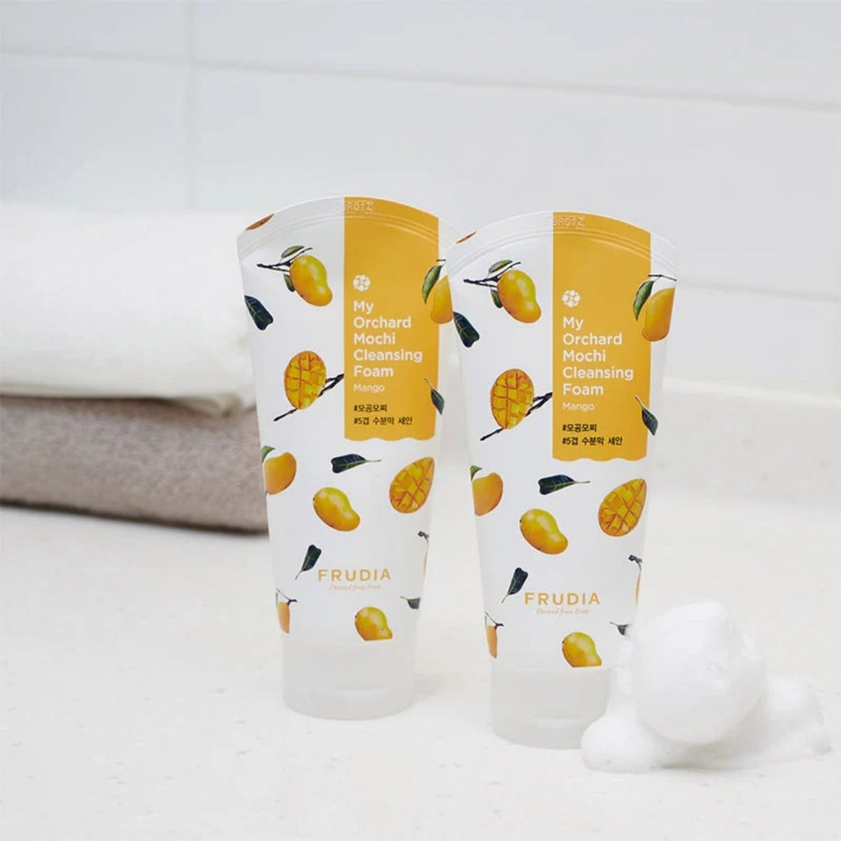 Frudia My Orchard Mango Cleansing Foam 120g | La Cosmetique