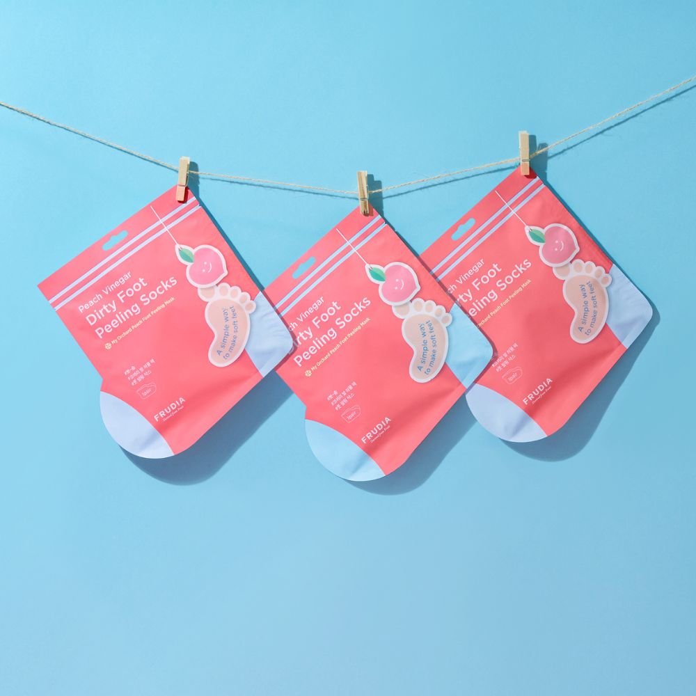 Frudia My Orchard Peach Foot Peeling Mask [1 Pair] | La Cosmetique