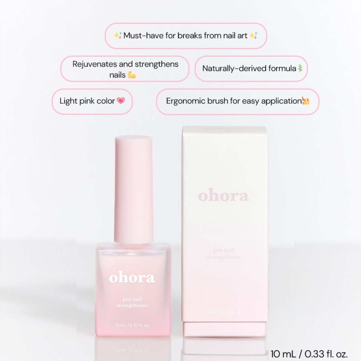 Ohora Nail Care Pro Nail Strengthener | La Cosmetique