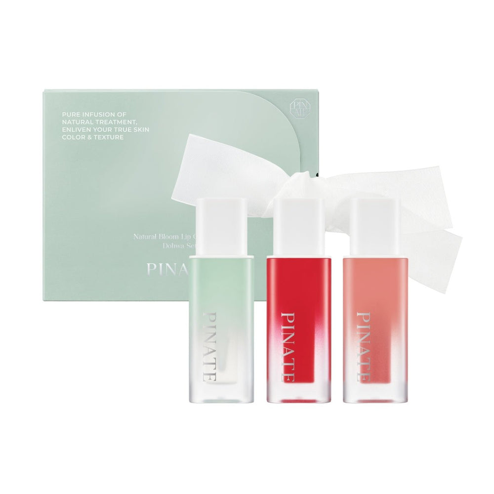 Natural Bloom Lip Oil Serum 3-Color Set