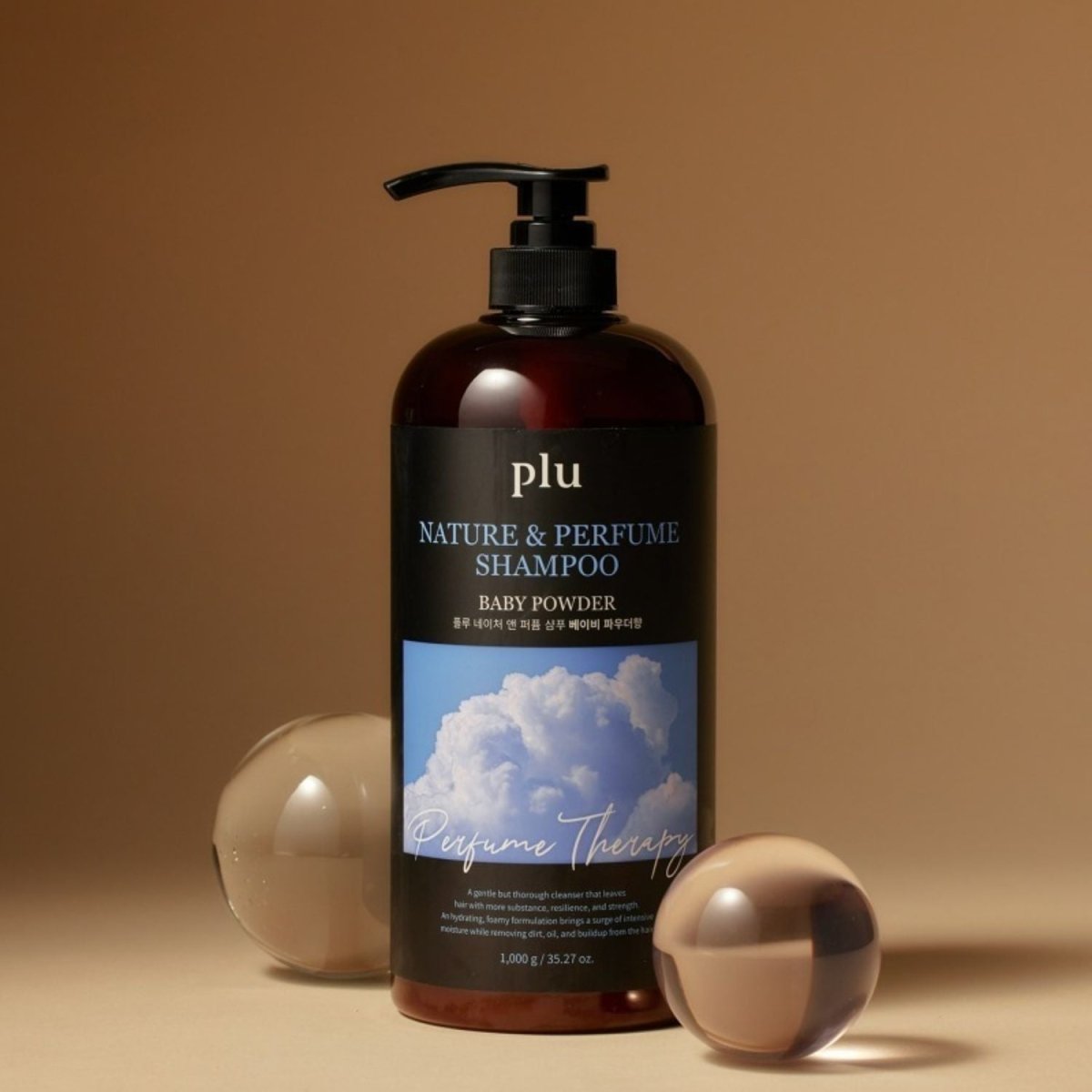Plu Nature And Perfume Shampoo Baby Powder 1L | La Cosmetique