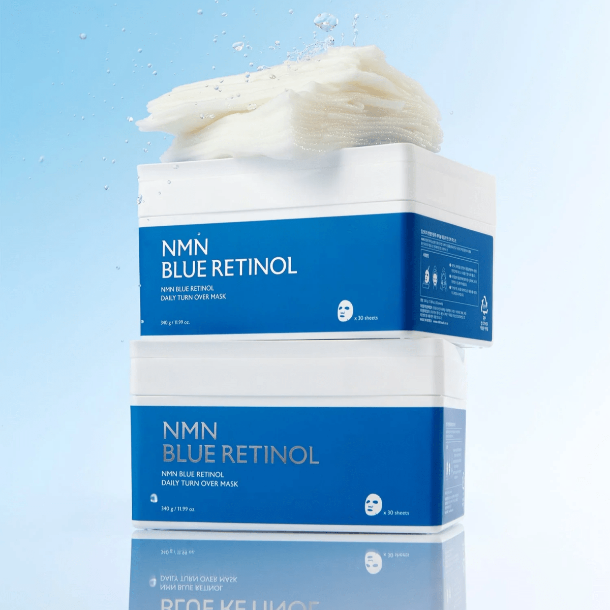 Milk Touch NMN Blue Super Retinol Daily Turn Over Mask Box [30pcs] | La Cosmetique