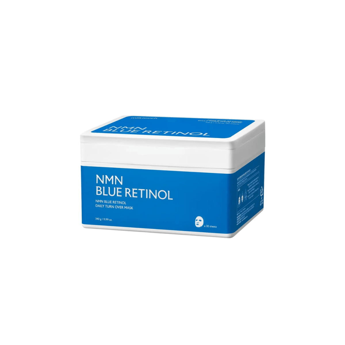 Milk Touch NMN Blue Super Retinol Daily Turn Over Mask Box [30pcs] | La Cosmetique