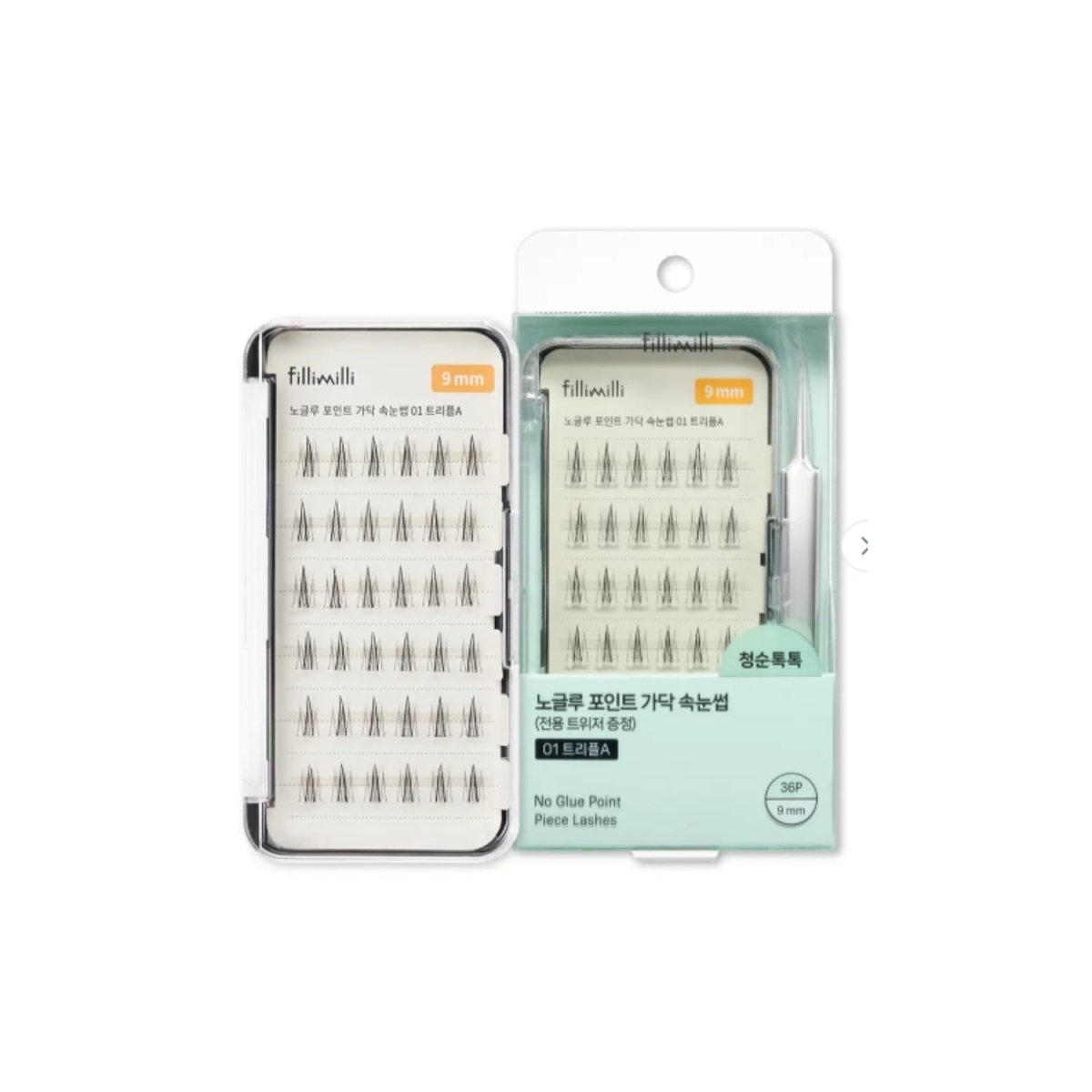 Fillimilli No-Glue Point Lashes | La Cosmetique