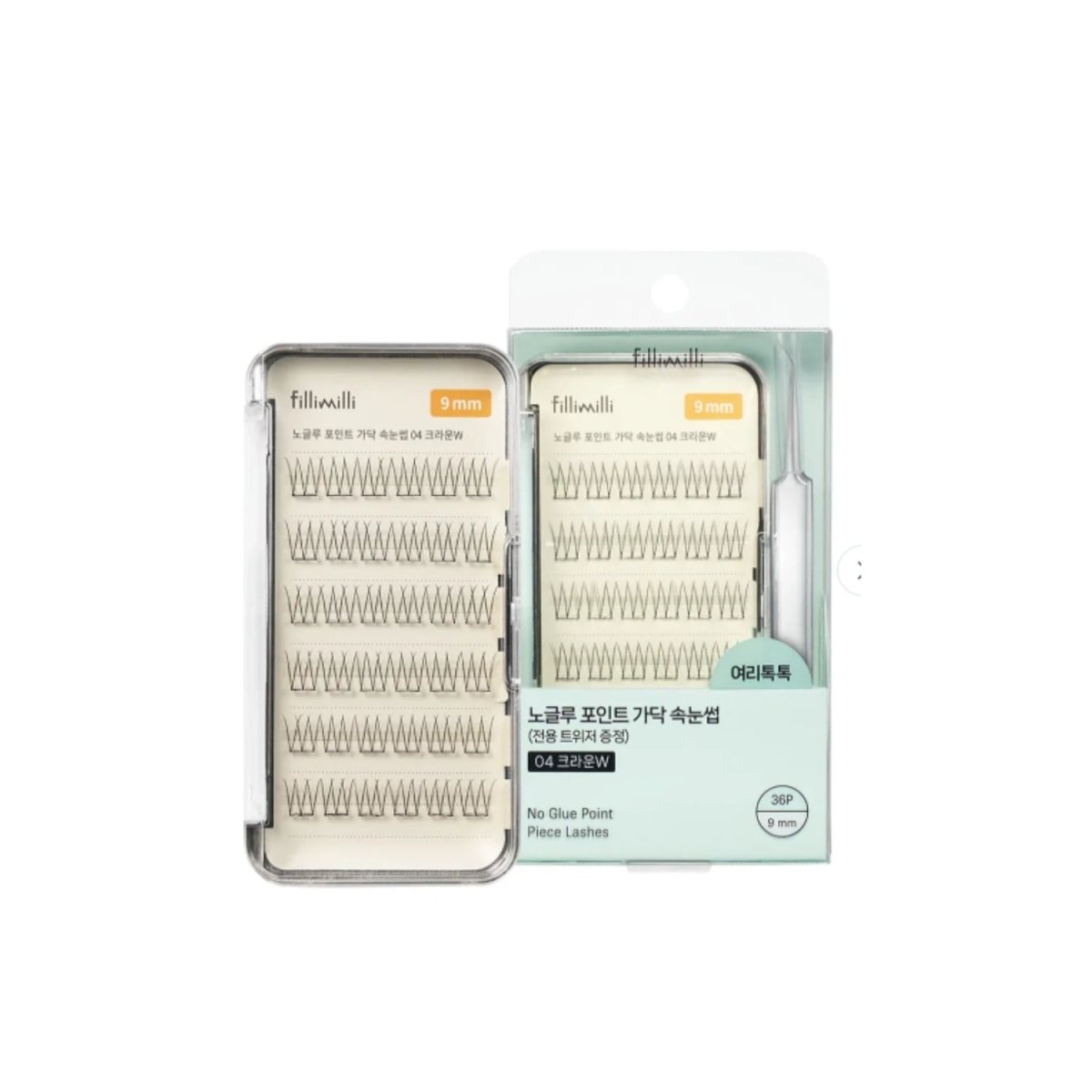 Fillimilli No-Glue Point Lashes | La Cosmetique