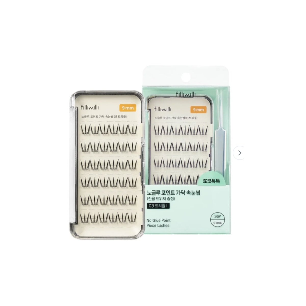 Fillimilli No-Glue Point Lashes | La Cosmetique