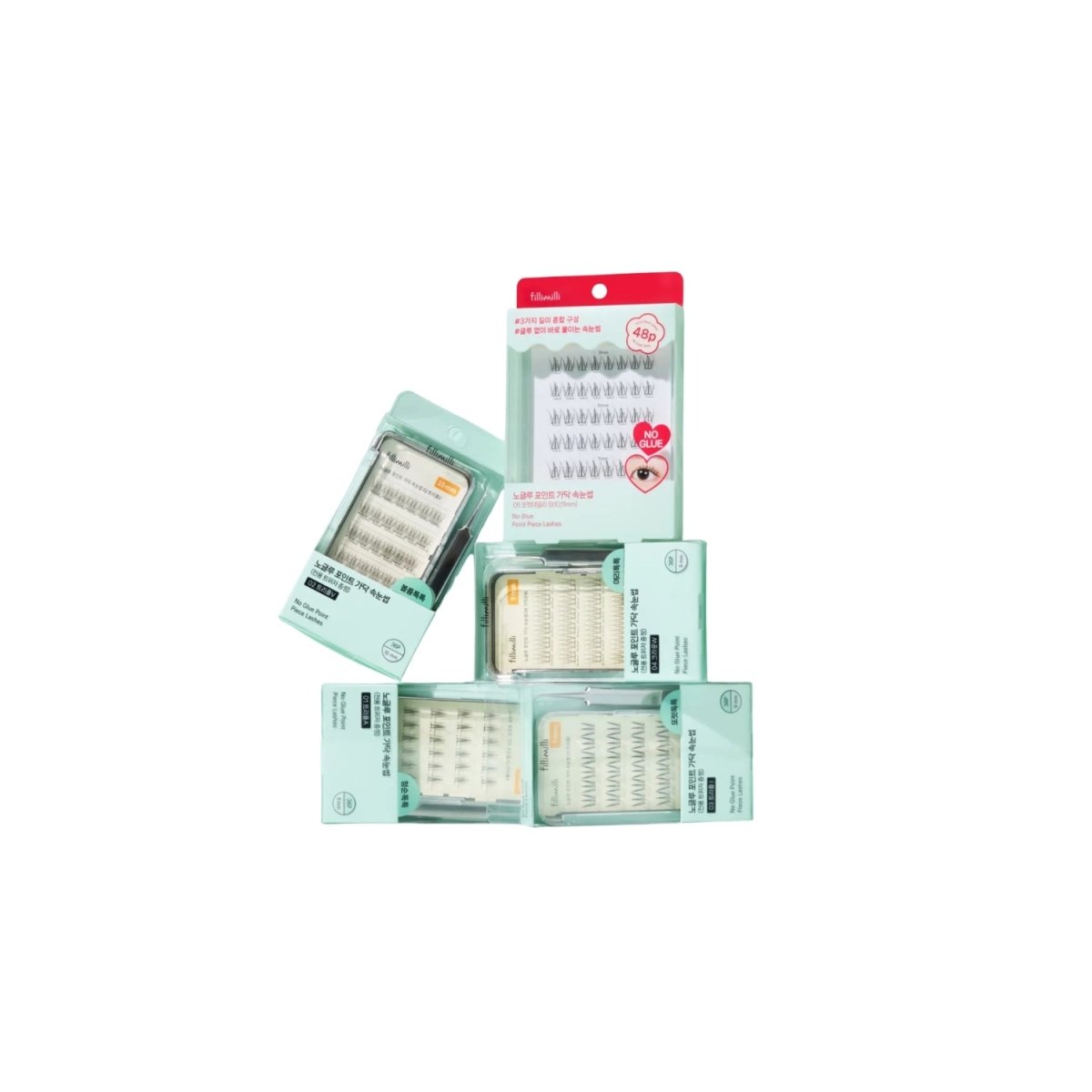 Fillimilli No-Glue Point Lashes | La Cosmetique