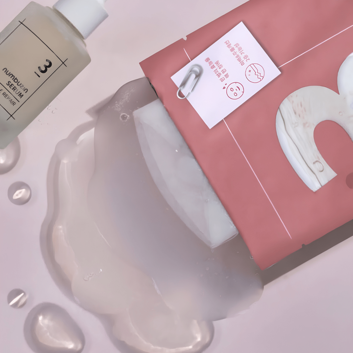 Numbuzin No.3 Tingle-Pore Softening Sheet Mask Box [5pcs] | La Cosmetique