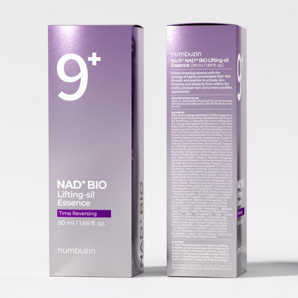 Numbuzin No.9 Nad Bio Lifting Essence 50Ml | La Cosmetique