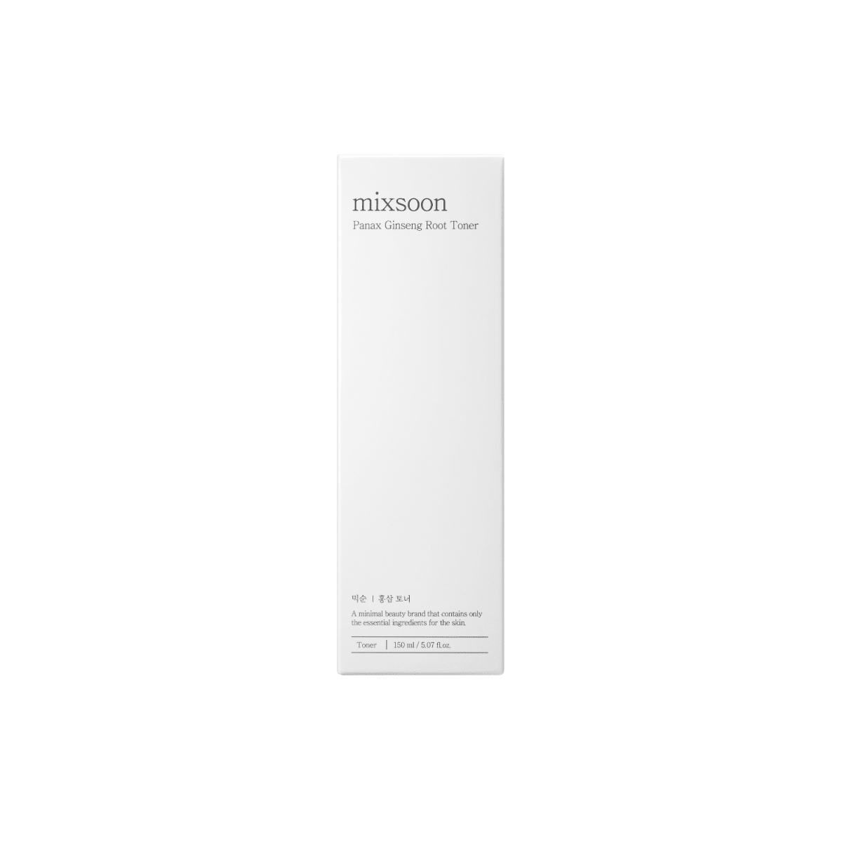 Mixsoon Panax Ginseng Root Toner 150ml | La Cosmetique