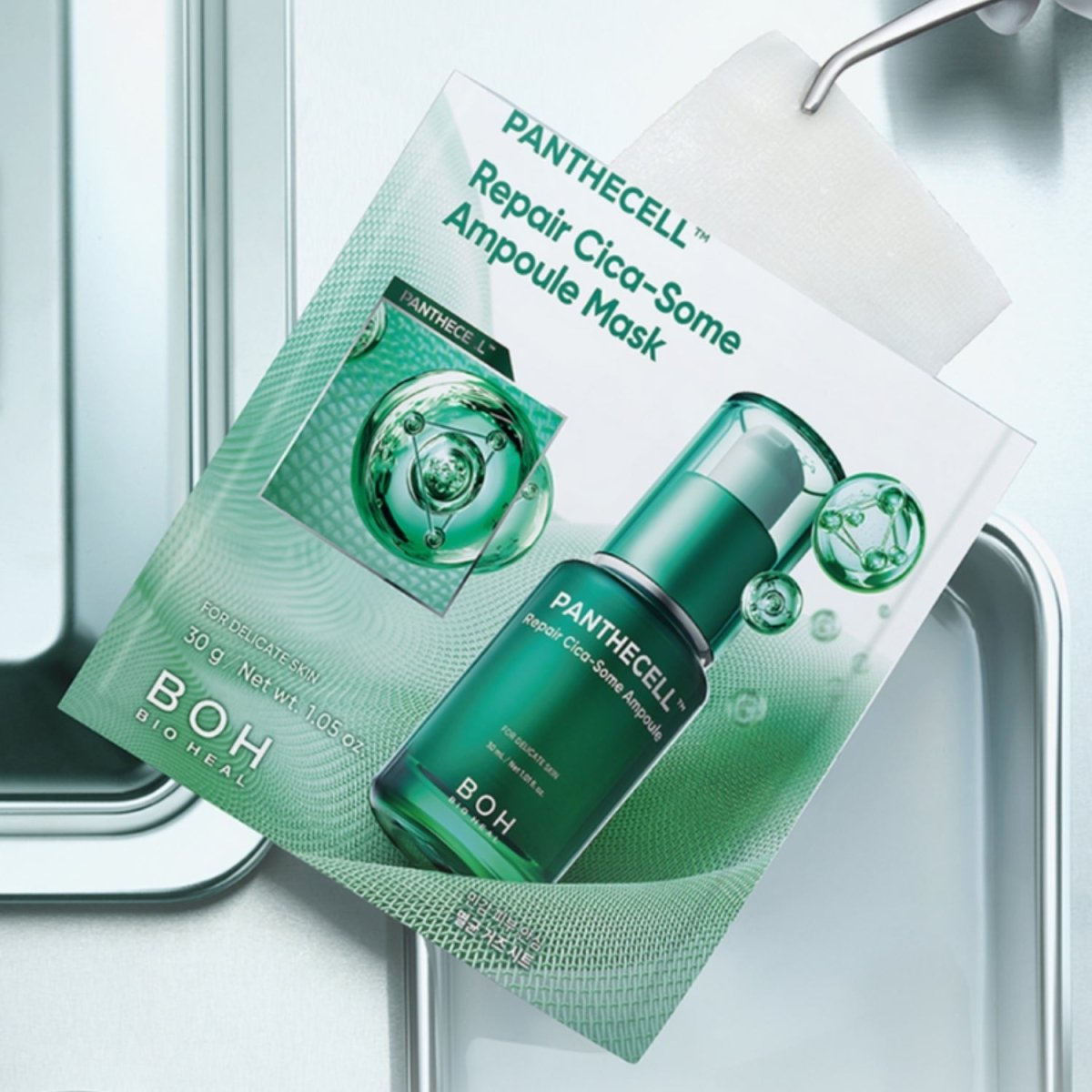 Bioheal BOH Panthecell Repair Cica-Some Ampoule Mask [1pc] | La Cosmetique