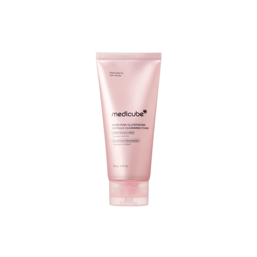 PDRN Pink Glutathione Capsule Cleansing Foam