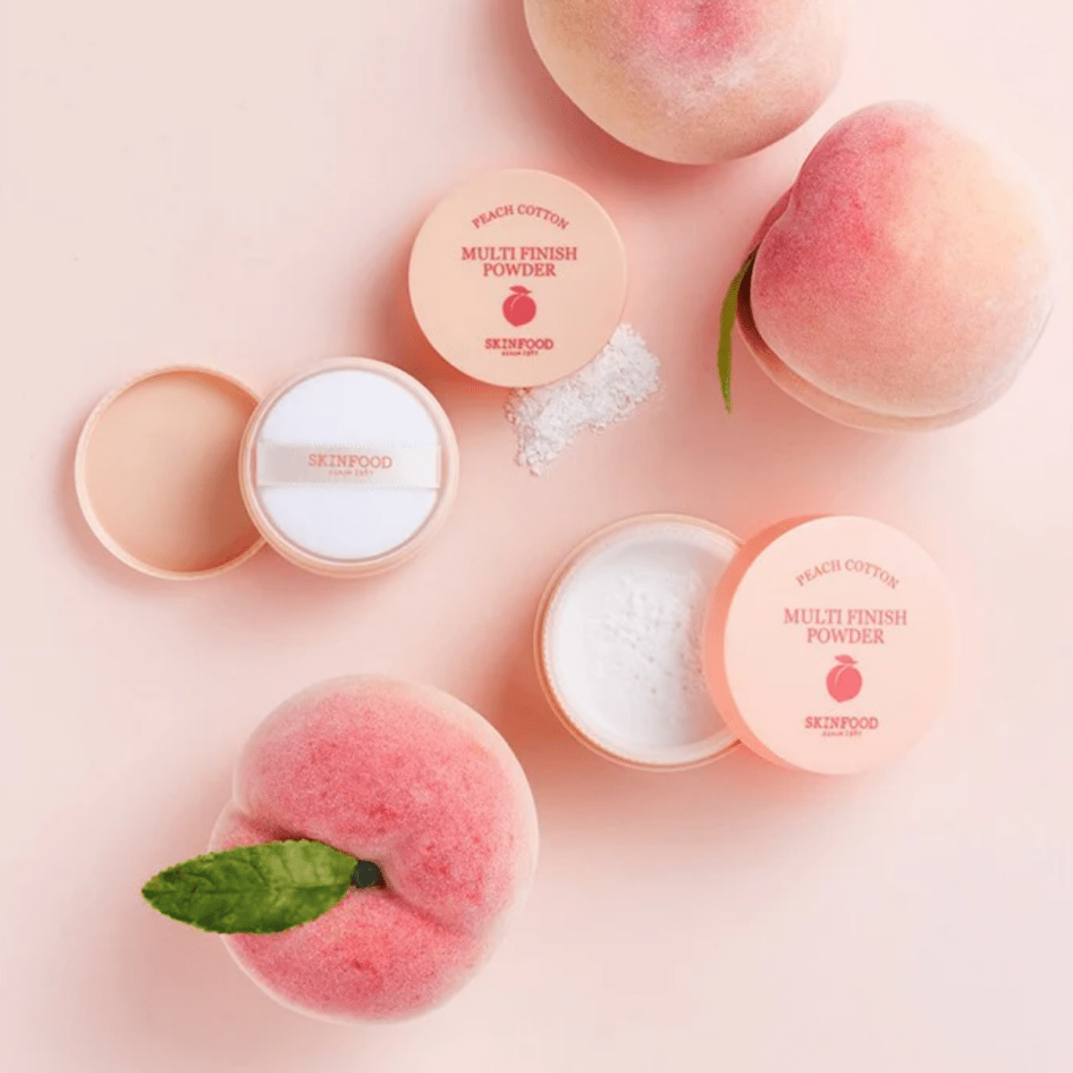 Skinfood Peach Cotton Multi Finish Powder [15g] | La Cosmetique