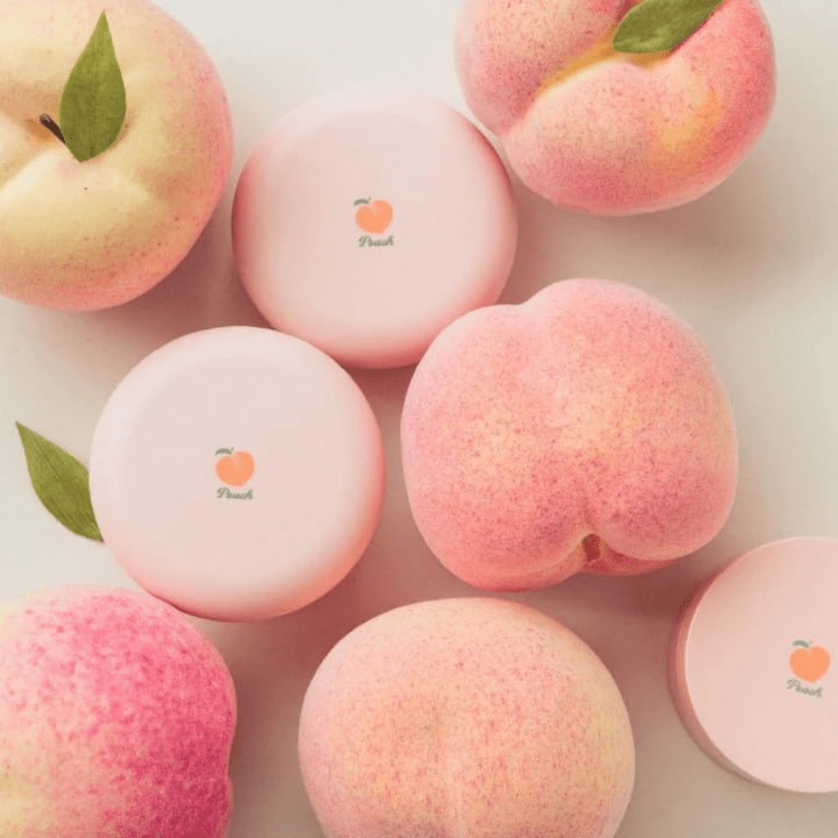 Skinfood Peach Cotton Pore Blur Pact [15g] | La Cosmetique