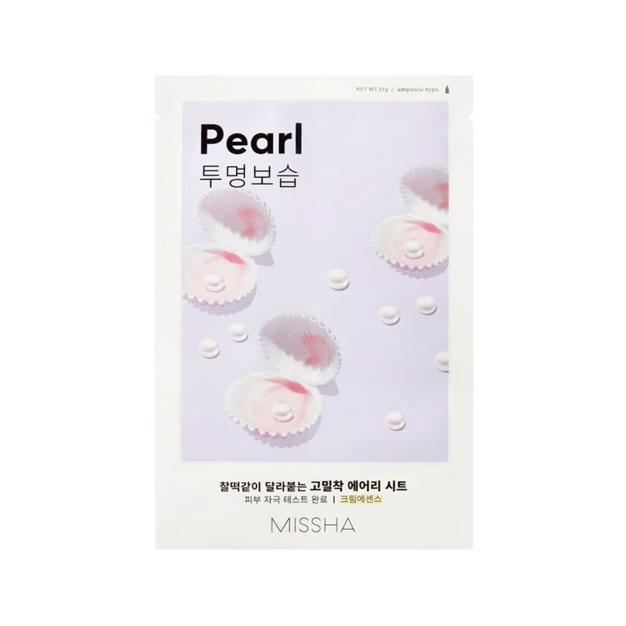 Missha Airy Fit Sheet Mask [Pearl] 1pc - Shop K-Beauty in Australia