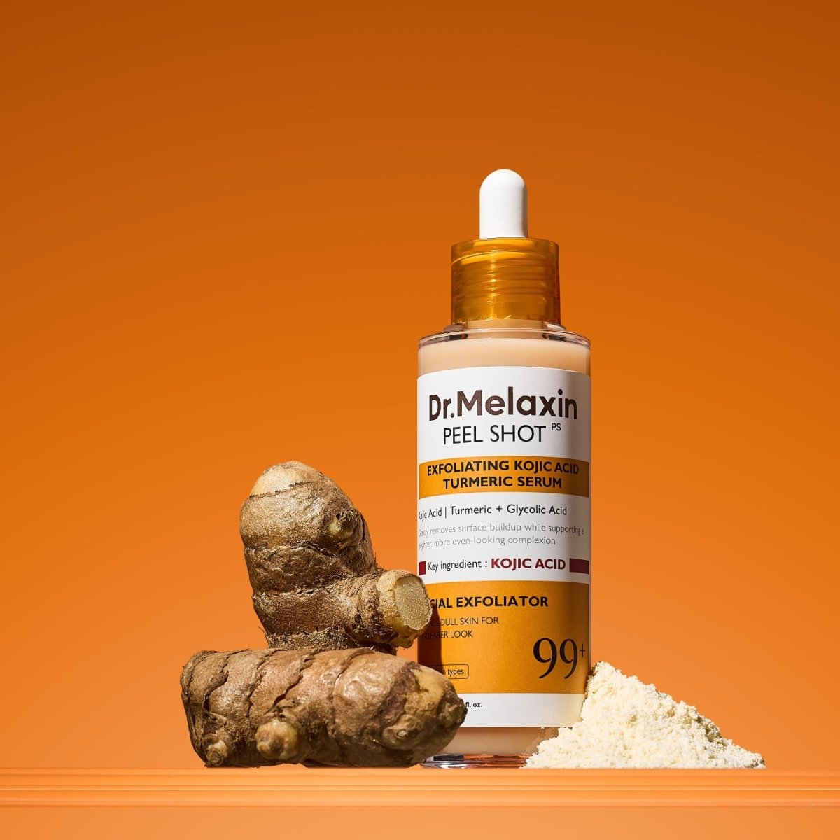 Dr.Melaxin Peel Shot Exfoliating Kojic Acid Turmeric Serum [80ml] | La Cosmetique
