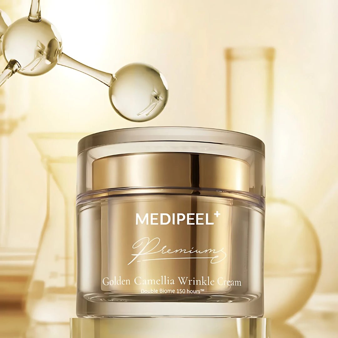 MEDIPEEL+ Peptide 9 Golden Camellia Wrinkle Cream 50g | La Cosmetique