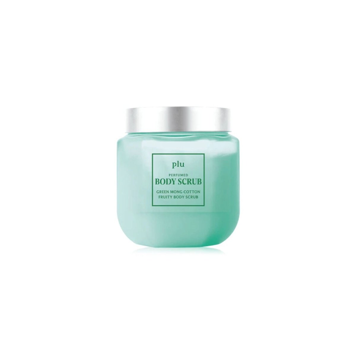 Plu Perfumed Fruity Sugar Body Scrub Green Mong Cotton 500g | La Cosmetique