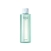 Goodal Houttuynia Cordata Hyaluron Soothing Toner 350ml bottle with clear liquid and minimalist label design.