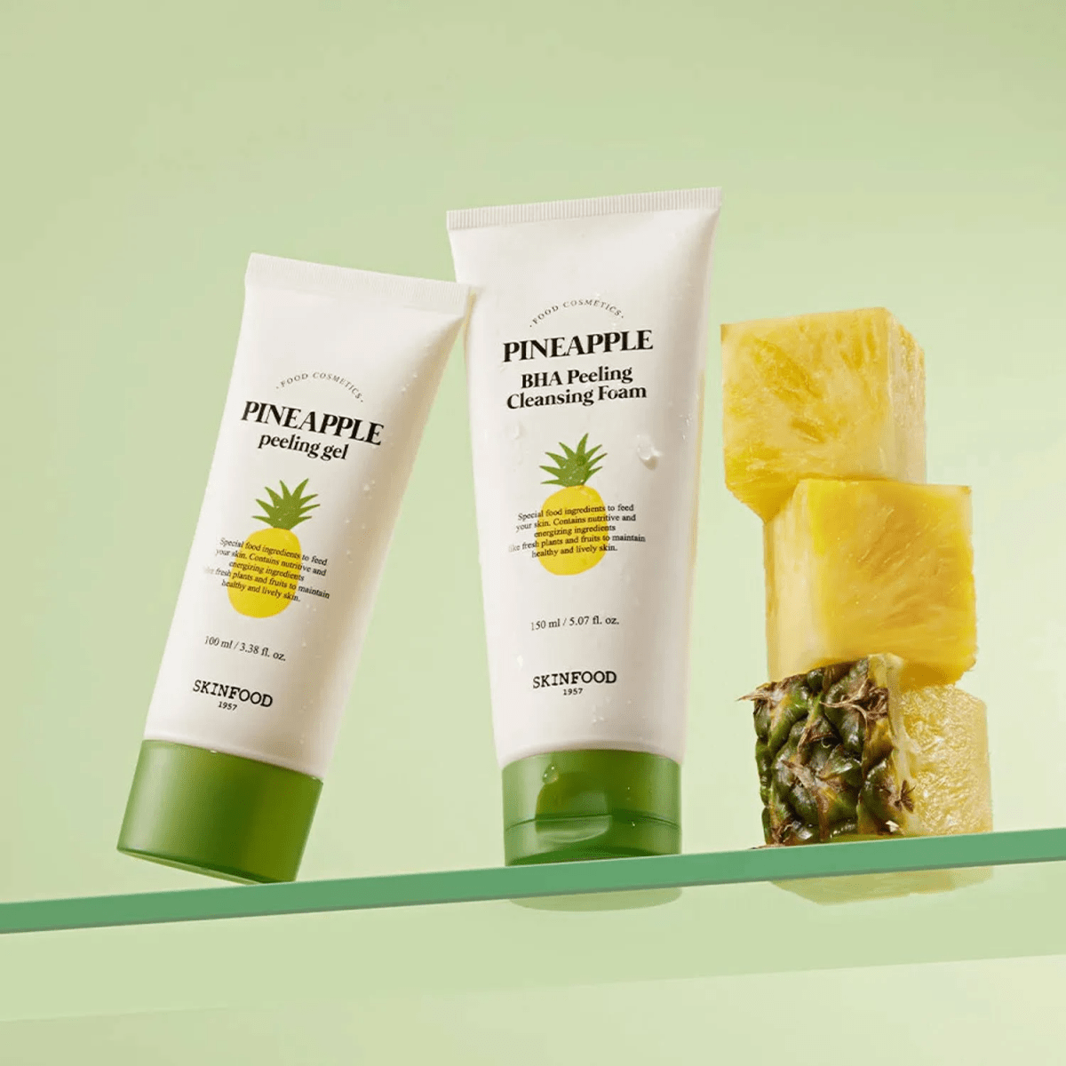 Skinfood Pineapple BHA Peeling Cleansing Foam [150ml] | La Cosmetique