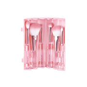 Coringco Pink Roll Make Up Brush Set [6pcs] | La Cosmetique