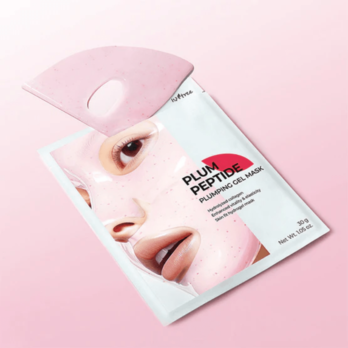 Isntree Plum Peptide Plumping Gel Mask Box [4pcs] | La Cosmetique