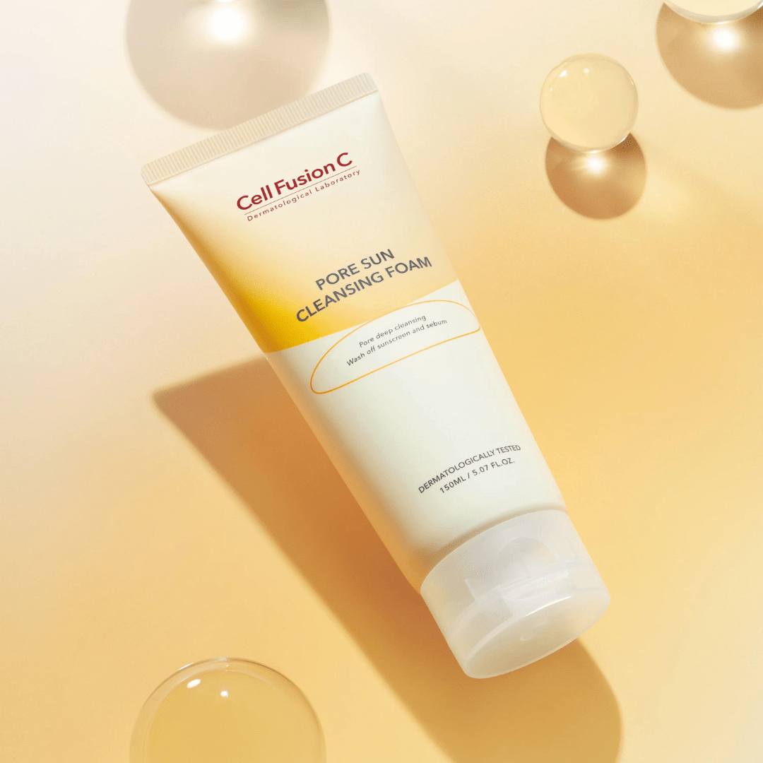 Cell Fusion C Pore Sun Cleansing Foam [150ml] | La Cosmetique