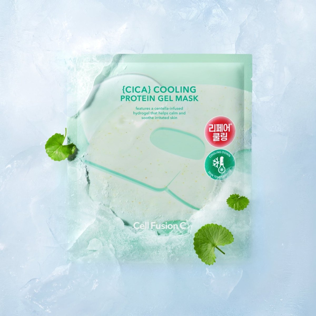 Cell Fusion C Post A Cica Cooling Protein Gel Mask Box [5pcs] | La Cosmetique