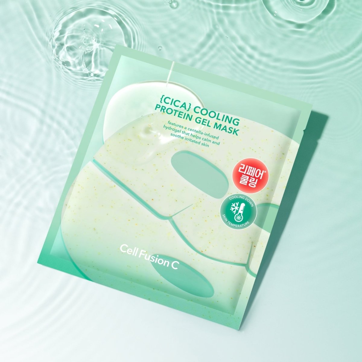 Cell Fusion C Post A Cica Cooling Protein Gel Mask Box [5pcs] | La Cosmetique