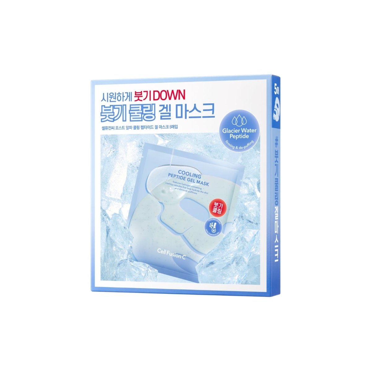 Cell Fusion C Post A Cooling Peptide Gel Mask Box [5pcs] | La Cosmetique