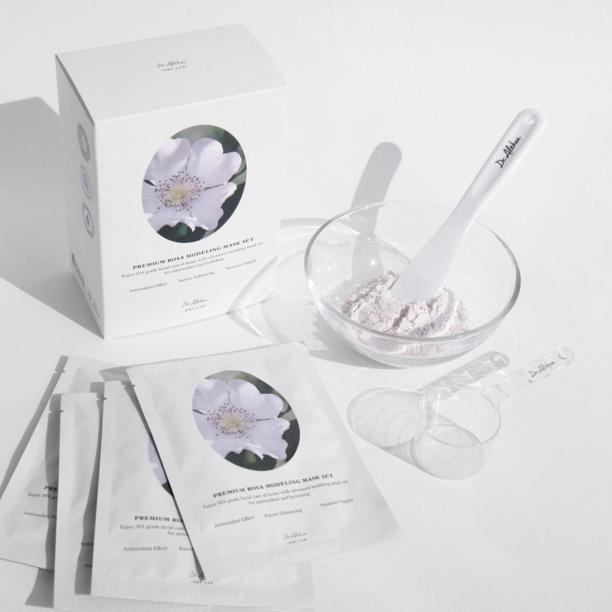 Dr. Althea Premium Rosa Modeling Mask Set [5pcs] | La Cosmetique